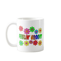 Vintage 1970's "Feelin' Groovy" gifts Mugs