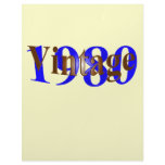 Vintage 1980 customized letterhead