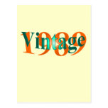 Vintage 1989 post cards
