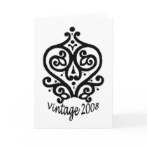 Vintage 2008 Greeting card by myhome71 Vintage 2008 Greeting card