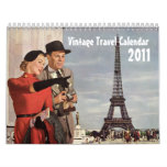Vintage 2011 Travel Calendar