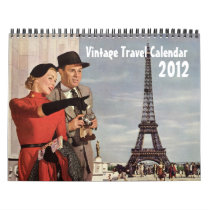 Vintage 2012 Travel Calendar