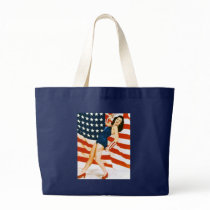 Vintage 4 th of July Pinup Bags