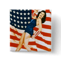 Vintage 4 th of July Pinup