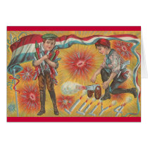 Vintage 4th of July Art Cards