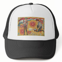 Vintage 4th of July Art Mesh Hats
