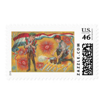 Vintage 4th of July Art Stamps