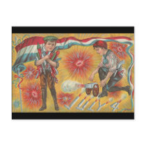 Vintage 4th of July Art Post Cards