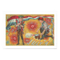 Vintage 4th of July Art Poster posters by MyOtherPlanet Vintage 4th of July Art Poster posters