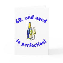 Vintage 60th Birthday Card