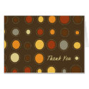 Vintage 70's Dot Print cards by BryonTiffDesign Vintage 70's Dot Print cards
