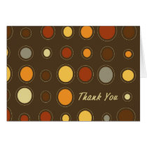 Vintage 70's Dot Print cards by BryonTiffDesign Vintage 70's Dot Print cards