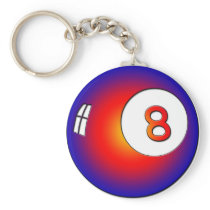 Vintage 8 Ball Keychain