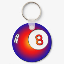 Vintage 8 Ball keychains