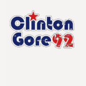 Vintage 90s Clinton Gore 1992