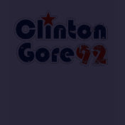 Vintage 90s Clinton Gore 1992