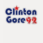Vintage 90s Clinton Gore 1992