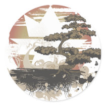 Vintage A.Okay Bonsai stickers