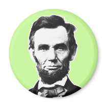 Vintage Abe Lincoln magnets