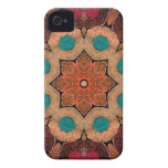 Vintage abstract pattern iPhone 4 cases