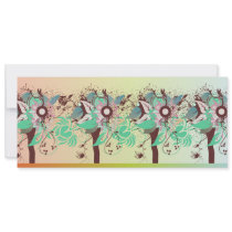 vintage abstract trees invitations by dooni_notebooks vintage abstract trees invitations