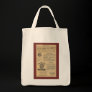 Vintage Ad for Dr Petit's Salve Grocery Tote Tote Bag