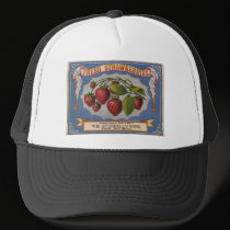 Vintage Ad for Fresh Strawberries circa 1868 hats by scenesfromthepast Vintage Ad for Fresh Strawberries circa 1868 hats