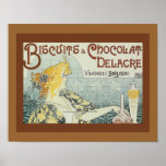 Vintage Ad French Cookies Art Poster
