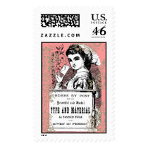 Vintage Ad Valentine postage