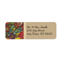 Vintage Address Labels - Small