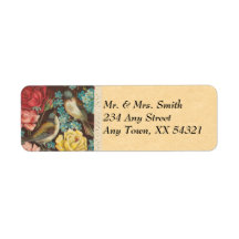 Vintage Address Labels - Small