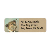 Vintage Address Labels - Small