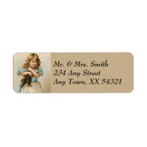 Vintage Address Labels - Small