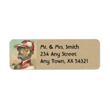 Vintage Address Labels - Small