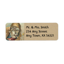 Vintage Address Labels - Small