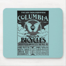 Vintage Advertisement - Columbia Bicycles Mouse Pad