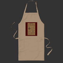 Vintage Advertisement Dr. Pettit's Salve Apron aprons