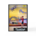 Vintage Advertisement: Hanleys Toy Airplane Greeting Cards