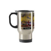 Vintage Advertisement: Hanleys Toy Airplane Mug