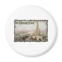 Vintage Afghanistan Refrigerator Magnet