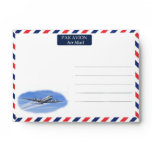 Vintage Air Mail envelope