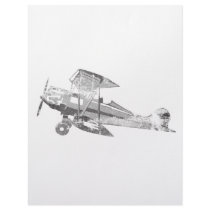vintage air plane letterhead