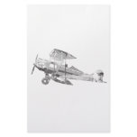 vintage air plane stationery paper