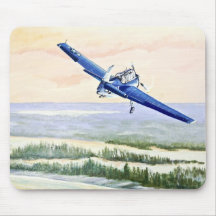 Vintage Aircraft Mouse Pads