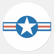 Vintage Airforce Logo_2 Sticker