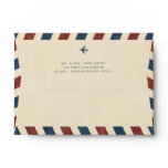Vintage Airmail A6 Envelope