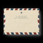 Vintage Airmail A6 Envelope