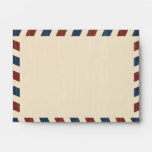 Vintage Airmail A6 Envelope