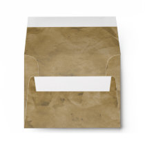 Vintage Airmail Aged Paper Inside A2 Envelope
