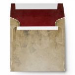 Vintage Airmail with Red Velvet inside envelope sq